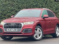 Used Audi Q5 S-Line 190 HP (139 kW) 2017 Red SUV