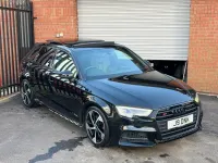 Begagnad Audi S3 Sportback Black Edition 2019 Svart Halvkombi