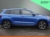 Used Skoda Karoq SportLine 190 HP (139 kW) 2025 Race blue metallic SUV