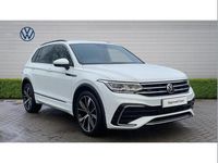 Used VW Tiguan R-line 150 HP (110 kW) 2021 White SUV