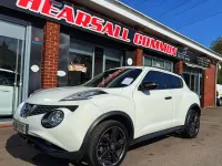 Used Nissan Juke Acenta Premium 116 HP (85 kW) 2014 White SUV