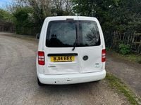 Used VW Caddy Trendline 102 HP (75 kW) 2014 White MPV
