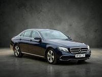 Used Mercedes E220 SE 2018 Blue Sedan