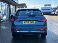 Used Audi Q3 S-line plus 150 HP (110 kW) 2016 Utopia blue SUV