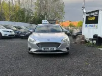 Begagnad Ford Focus Zetec 125 HK (91 kW) 2019 Silver Halvkombi
