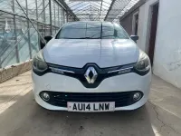 Used Renault Clio Dynamique 75 HP (55 kW) 2014 White Hatchback