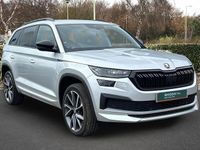 Used Skoda Kodiaq SportLine 150 HP (110 kW) 2022 Brilliant silver metallic SUV