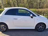 Used Fiat 500 S 69 HP (50 kW) 2014 White Hatchback