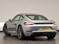Used Porsche 718 Cayman 300 HP (220 kW) 2019 Silver Coupe