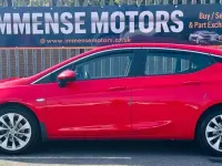 Used Vauxhall Astra 125 HP (91 kW) 2016 Red Hatchback
