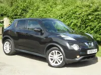 Used Nissan Juke Acenta Premium 110 HP (80 kW) 2015 Black SUV