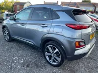 Second-hand Hyundai Kona Premium SE 120 CP (88 kW) 2018 Argintiu SUV