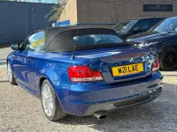 Used BMW 118 Cabriolet M Sport 2011 Blue Cabriolet