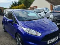 Used Ford Fiesta ST 2015 Blue Hatchback