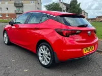 Used Vauxhall Astra 125 HP (91 kW) 2015 Red Hatchback