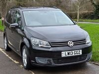 Used VW Touran 2013 Black MPV