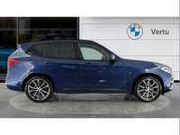 Used BMW X3 M Sport 190 HP (139 kW) 2018 Blue SUV
