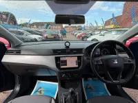 Used Seat Ibiza SE Technology 75 HP (55 kW) 2018 Blue Hatchback