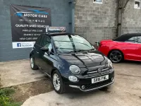 Used Fiat 500 Lounge 69 HP (50 kW) 2016 Black Hatchback