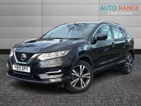 Used Nissan Qashqai N-Connecta 115 HP (84 kW) 2019 Black SUV