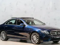 Used Mercedes E350 AMG Line Premium 258 HP (189 kW) 2017 Blue Sedan
