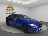 Used Jaguar XF R-Sport 180 HP (132 kW) 2018 Blue Sedan