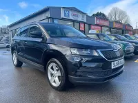 Gebraucht Skoda Karoq SE 116 PS (85 kW) 2018 Schwarz SUV