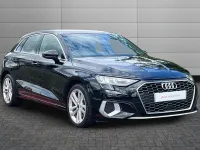 Used Audi A3 Sport 150 HP (110 kW) 2022 Brilliant black Sedan