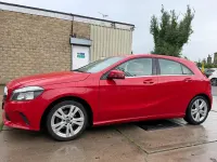 Used Mercedes A180 109 HP (80 kW) 2017 Red Hatchback