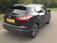 Gebraucht Nissan Qashqai Tekna 115 PS (84 kW) 2016 Schwarz SUV