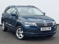 Used Skoda Karoq SE 115 HP (84 kW) 2019 Blue SUV