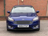 Used Ford Focus Titanium 115 HP (84 kW) 2014 Blue Hatchback