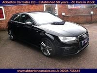 Used Audi A3 S-Line 2013 Black Hatchback