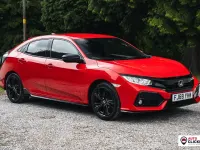 Used Honda Civic Sport 126 HP (92 kW) 2019 Red Hatchback