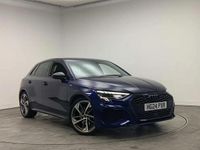 Used Audi A3 Black Edition 147 HP (108 kW) 2024 Blue Hatchback