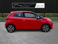 Used Citroën C1 Flair 82 HP (60 kW) 2018 Red Hatchback
