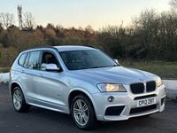 Used BMW X3 M Sport 181 HP (133 kW) 2012 Silver SUV