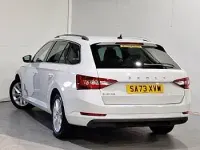 Used Skoda Superb SE Technology 150 HP (110 kW) 2023 White Estate