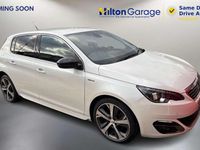 Used Peugeot 308 GT-line 150 HP (110 kW) 2017 White Hatchback