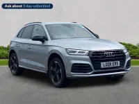 Used Audi Q5 Black Edition 245 HP (180 kW) 2020 Silver SUV