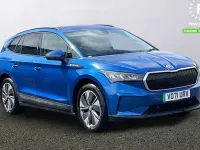 Used Skoda Enyaq iV ecoSuite 131 kW (179 HP) 2021 Blue SUV