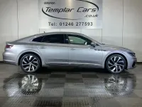 Begagnad VW Arteon R-line 190 HK (139 kW) 2018 Silver Halvkombi