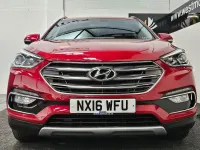 Used Hyundai Santa Fe Premium 197 HP (144 kW) 2016 Red SUV