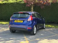 Used Ford Fiesta Zetec 82 HP (60 kW) 2015 Blue Hatchback