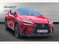Used Lexus NX350h 245 HP (180 kW) 2022 Red SUV