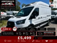 Used Ford Transit 130 HP (95 kW) 2022 White Van