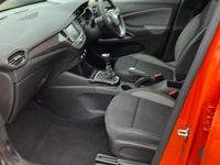 Used Vauxhall Crossland X Elite 131 HP (96 kW) 2020 Orange SUV