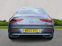 Begagnad Mercedes CLA200 AMG Line Premium Plus 2022 Grå Sportkupé