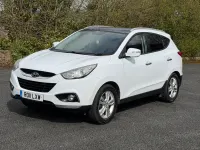Used Hyundai ix35 Premium 115 HP (84 kW) 2011 White SUV