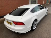 Used Audi A7 S-Line 2014 White Hatchback